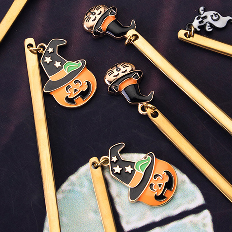 Helovino nerūdijančio plieno šaukšto ir šakutės rinkinys, raganos formos pakabukas virtuvės reikmenys, kavos ledai desertinis arbatos maišymo šaukštas