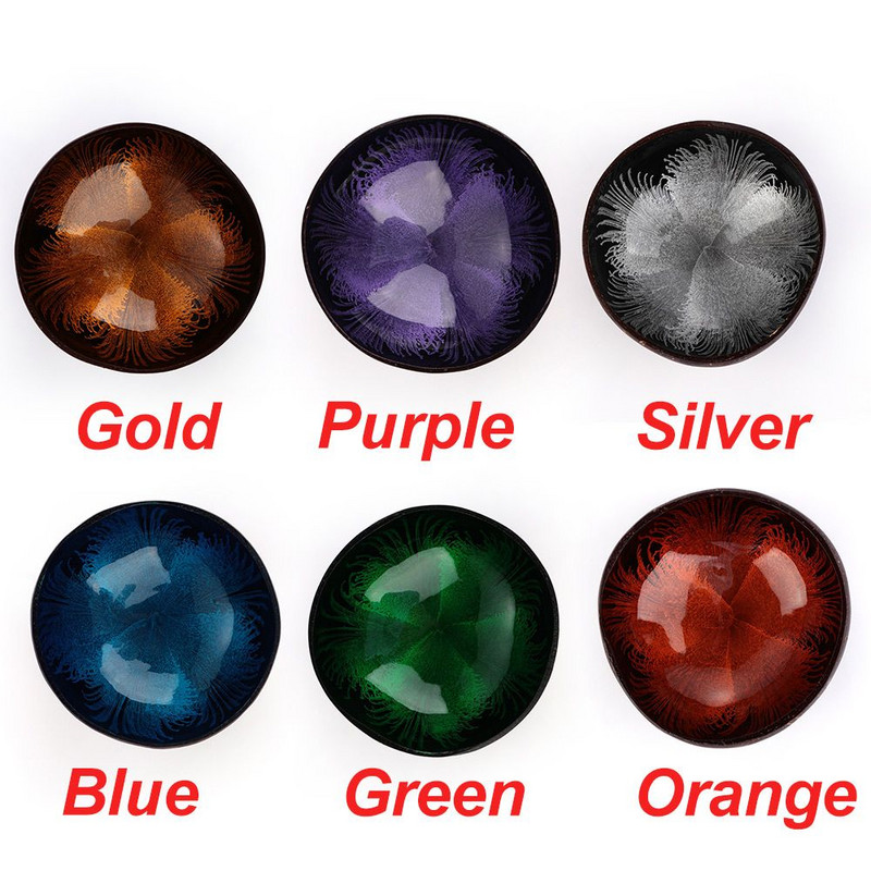 Mosaic Key Virtuvės reikmenys Senoviniai dalykėlių riešutų stalo reikmenys Saldainių indai laikymo indai Kokoso kevalų dubenys