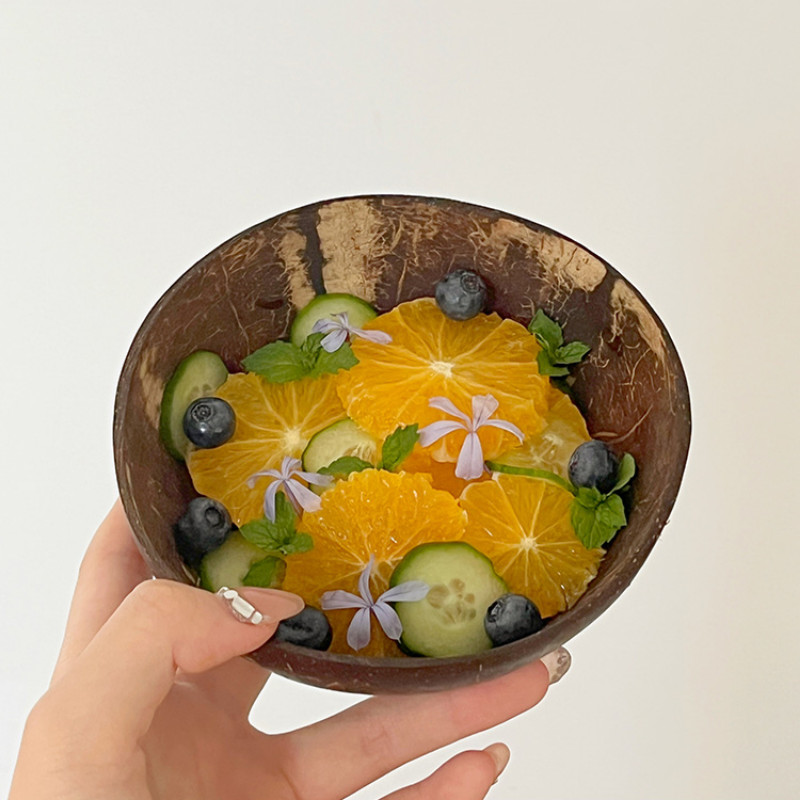 Dekor Reggeli Saláta Tálalás Natúr kókuszos Joghurtos Desszert Zabpehely tál Esküvői Falatok Előétel Tál étkészlet