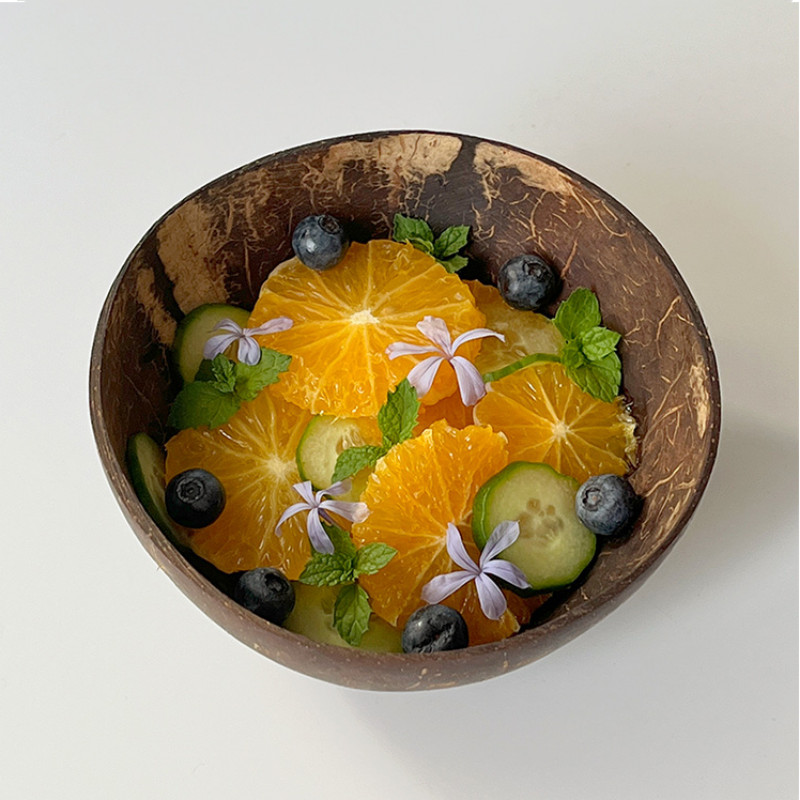 Dekor Reggeli Saláta Tálalás Natúr kókuszos Joghurtos Desszert Zabpehely tál Esküvői Falatok Előétel Tál étkészlet