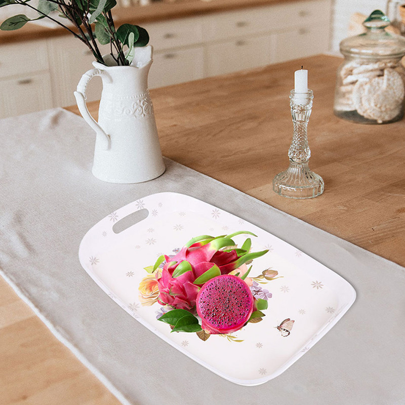 Tavă binaurală Masă Bol Depozitare Desert Aprovizionare Camping Tacâmuri Nuci Servire Cafea Farfurie Fructe