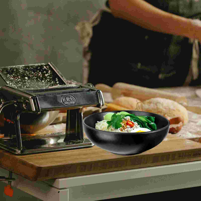 Japoniškų ramen makaronų dubenėlių rinkinys sriubos salotoms ir ryžiams – azijietiški melamino dubenys Miso Pho ir vaisių desertams