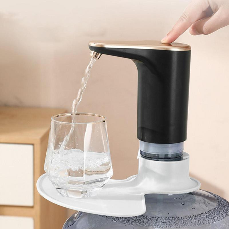 Veejaoturi alus töölauale veepumbaga tünnile paigaldatav kerge lauaarvuti veeautomaat väliköögi jaoks