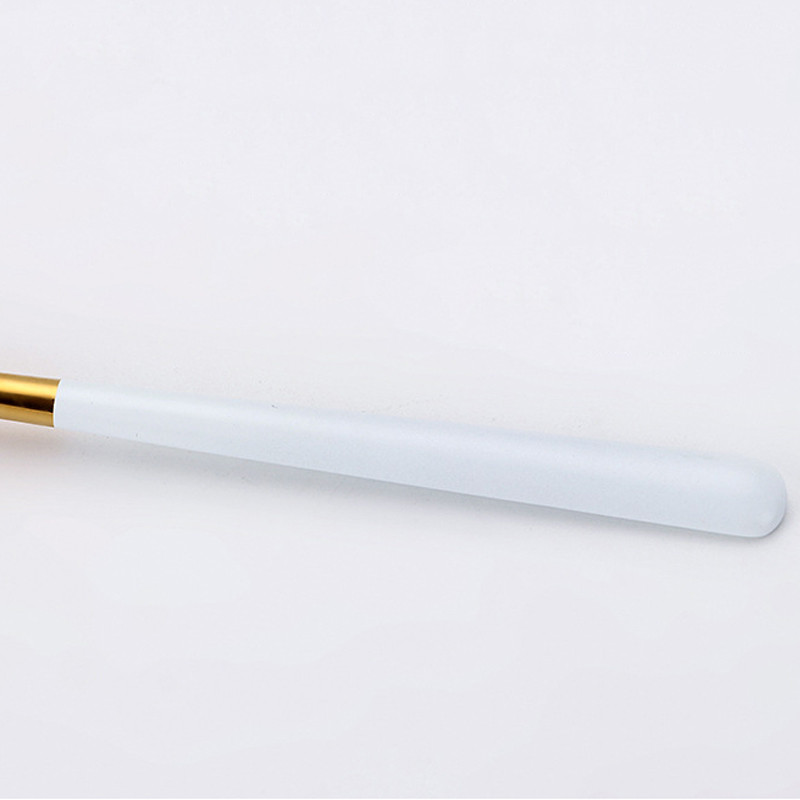 4 tk söögiriistade komplekt 18/10 roostevabast terasest lauanõud nuga kahvel lusikas ümmarguse käepidemega helekuldsed söögiriistad luksusliku õhtusöögi tarviku kingitus