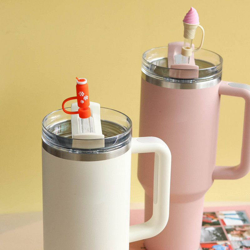 Stanley Straw Cupi dekoratiivtihendi liitmik 10 mm õlekorgi tolmukorgi komplekt