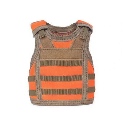 Kelioninė alaus rankovė Karinio stiliaus alaus butelio liemenės dangtelis su reguliuojamais pečių dirželiais Miniatiūrinė rankovė, skirta individualizuoti