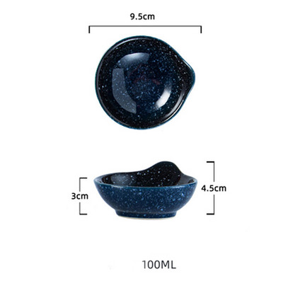 FANCITY pehmendusnõu sojakaste äädikanõu loominguline keraamiline sushi suupistenõu köögimaterjal roog väike kauss