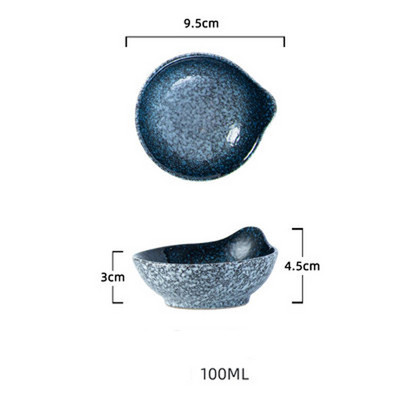 FANCITY pehmendusnõu sojakaste äädikanõu loominguline keraamiline sushi suupistenõu köögimaterjal roog väike kauss