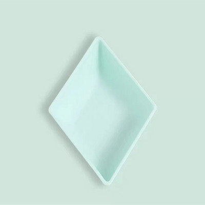 Kūrybinės kviečių šiaudų lėkštės Nedūžtančios vakarienės lėkštės daugiakampės lėkštės maisto vaisių užkandžių skonio lėkštės. Galima plauti indaplovėje. Galima plauti mikrobangų krosnelėje