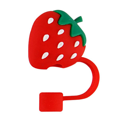 Mielas silikoninis šiaudų dulkėms atsparus kištukas, daugkartinis minkštas silikoninis šiaudų dangtelis puodelių šiaudelių priedams