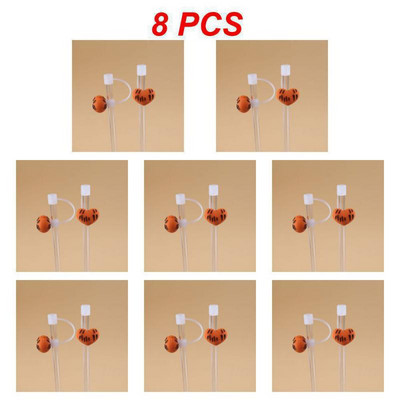 Stiklo šiaudeliai vasarą nerūdijančio plieno šiaudeliai vandeniui atstumiantys biuro silikoniniai silikoniniai puodeliai dangtelio dangtelis nuo dulkių dangtelio dulkių kištukas