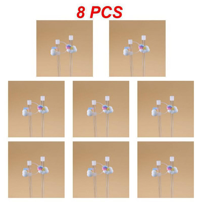 Stiklo šiaudeliai vasarą nerūdijančio plieno šiaudeliai vandeniui atstumiantys biuro silikoniniai silikoniniai puodeliai dangtelio dangtelis nuo dulkių dangtelio dulkių kištukas
