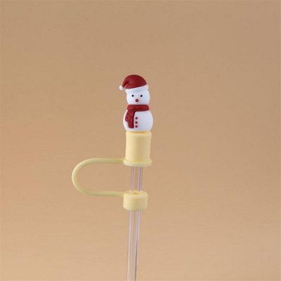 Κάλυμμα σκόνης βύσματος άχυρου σιλικόνης 7mm-8mm για ανοξείδωτο ατσάλι άχυρο γυαλί άχυρο Cartoon Dust Cap Straw Εργαλεία σφράγισης