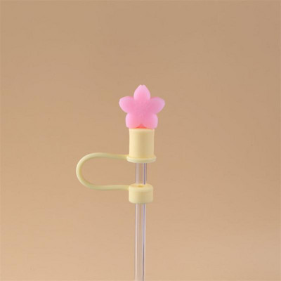 Κάλυμμα σκόνης βύσματος άχυρου σιλικόνης 7mm-8mm για ανοξείδωτο ατσάλι άχυρο γυαλί άχυρο Cartoon Dust Cap Straw Εργαλεία σφράγισης