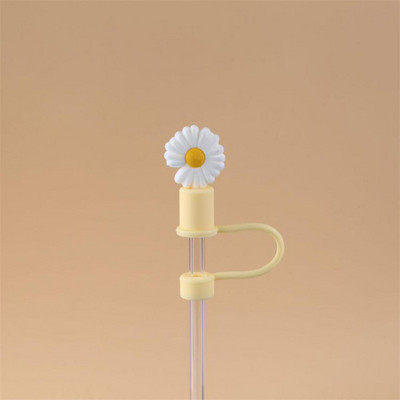 Κάλυμμα σκόνης βύσματος άχυρου σιλικόνης 7mm-8mm για ανοξείδωτο ατσάλι άχυρο γυαλί άχυρο Cartoon Dust Cap Straw Εργαλεία σφράγισης