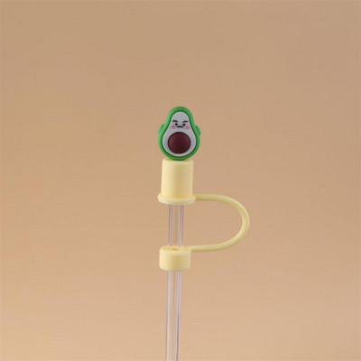 Κάλυμμα σκόνης βύσματος άχυρου σιλικόνης 7mm-8mm για ανοξείδωτο ατσάλι άχυρο γυαλί άχυρο Cartoon Dust Cap Straw Εργαλεία σφράγισης