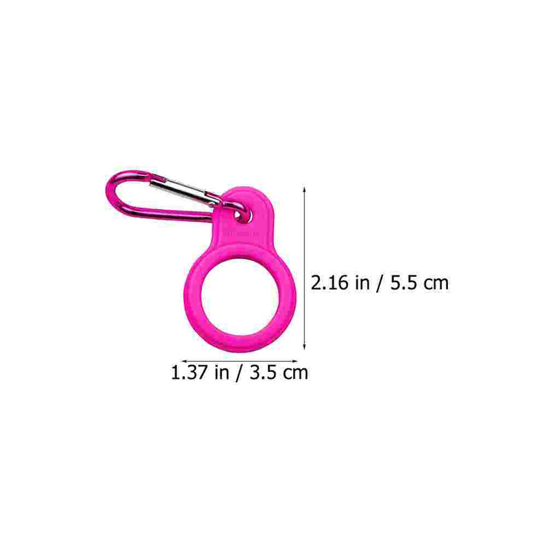 Veekeetja pandla silikoonklambrid joogipandlad välitingimustes karabiin seljakott veepudel Mugavad karabiinid reisimine