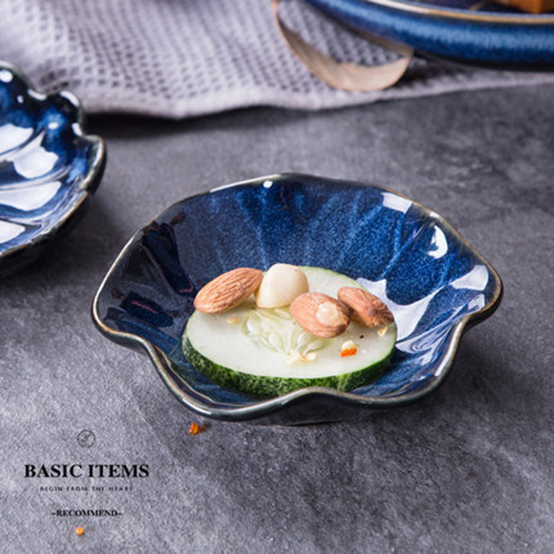 FANCITY Kūrybiška japoniško stiliaus krosnis paversta keramikos skonio indas, užkandžių patiekalas, viešbučio restoranas, karšto puodo padažo patiekalas, panirimas