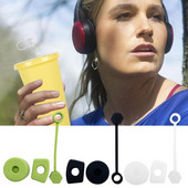 Lekkekindel kork veepudeli kork õlgkaane kaane lekkekork Lekkekindel kerge korduvkasutatav lekkekorgi komplekt