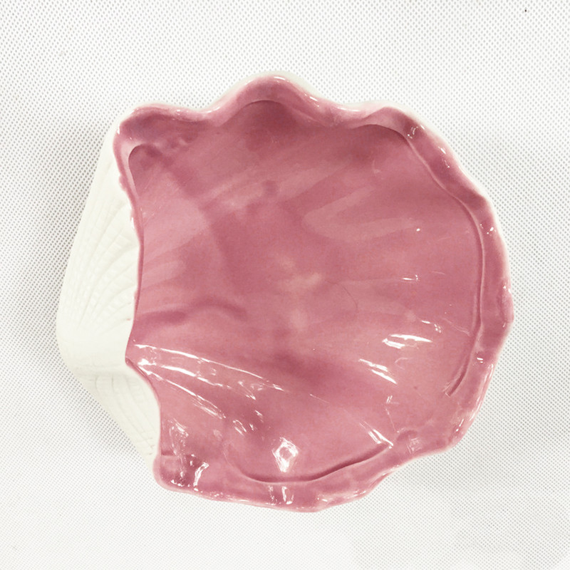 „Shell“ papuošalų indas Keraminis papuošalų padėklas Stalinis papuošalų dėklas namų stalui Žiedai Apyrankės Auskarai Organizatorius