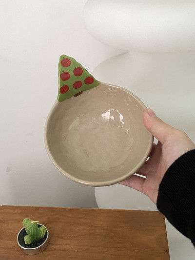 Medžio ryžių dubuo Buitinė keramika Gražus praktiškas animacinis filmas Japoniški stalo reikmenys Paprastumas Dirvožemis virtuvė Paprasta mada