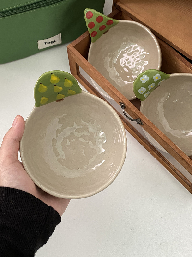 Tree Rice Bowl Οικιακά Κεραμικά Όμορφα Πρακτικά κινούμενα σχέδια Ιαπωνικά επιτραπέζια σκεύη Simplicity Soild Kitchen Simple Fashion