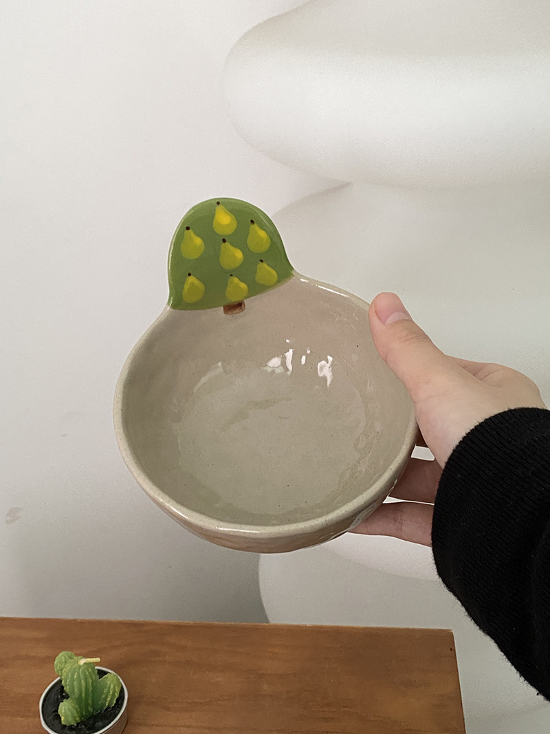 Tree Rice Bowl Οικιακά Κεραμικά Όμορφα Πρακτικά κινούμενα σχέδια Ιαπωνικά επιτραπέζια σκεύη Simplicity Soild Kitchen Simple Fashion