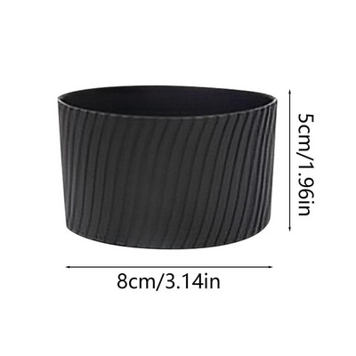 Silikoonist tassi varrukas korduvkasutatav kruus alusalus, kuuma joogi kohvi varrukas, kuumakindel kruusikaitse kööginõude tarvikud