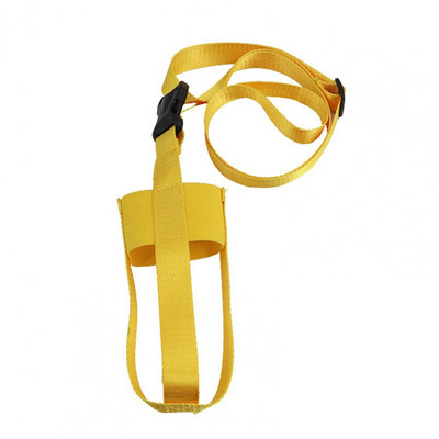 Sportinio buteliuko rankenos dirželis Patvarus reguliuojamas vandens buteliuko laikiklio dirželis Universalus kolbos laikiklis patikimam nešiojimui ant peties