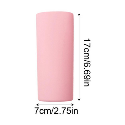 Vandens buteliuko apsauginis bagažinės apsauginis bagažinės rankovės dangtelis vandens buteliui, dilimui atsparus silikoninis vandens butelio dėklas namams