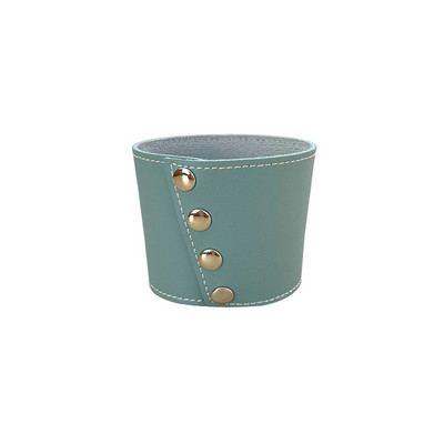 Pu Δερμάτινη τσάντα για μπουκάλι νερού Τσάντα θήκης για ποτήρι με λουράκι ώμου