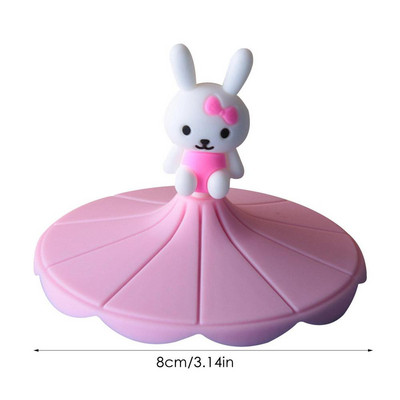 Sandarus maisto sandariklio spaustukas, silikonas, daugkartinis mielas daiktas. Lankstus tiekimo puodelis su šaukštu siurbiamas skardinės dangteliai dangteliai uždengti puodelio dangteliu