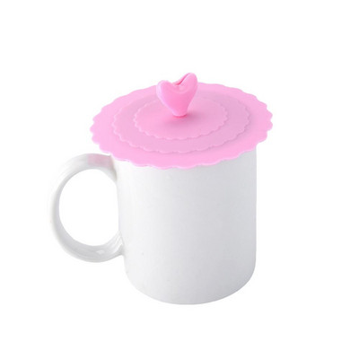 Silikoonist vee joogitopsi kaas Silikoonist tolmuvastane kausi kaane tassi tihendid klaaskruusid kuumakindlad teetassi kaaned läbimõõt 10 cm