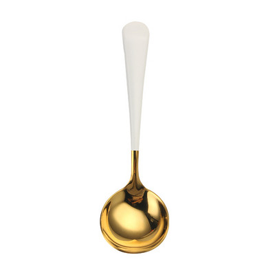 304 Nerūdijančio plieno universalus sriubos šaukštas padažo šaukštas Creative gilaus dugno šaukštai stalo reikmenys 16 cm