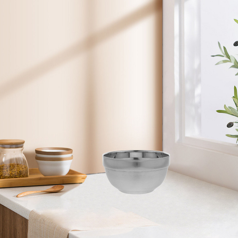 Nerūdijančio plieno ryžių dubuo Vaisiai Didelis metalinis maišymo puodas Paruošiamas virimas Daugiafunkcis virtuvės reikmenys Vaikų dubenys Salotos