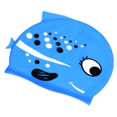 Desen animat Pește Model Silicon Pălărie de înot Copil Swim Baie