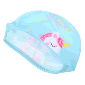 Gyermek úszósapka Könnyű kalap Rajzfilm mintás fürdősapka tipegő gyerekeknek