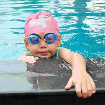 Παιδικό σκουφάκι κολύμβησης Ελαφρύ καπέλο με μοτίβο κινουμένων σχεδίων Καπέλα κολύμβησης Μικρά παιδιά