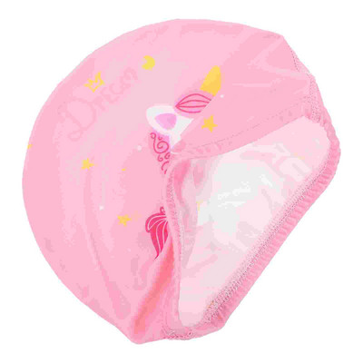 Gyermek úszósapka Könnyű kalap Rajzfilm mintás fürdősapka tipegő gyerekeknek
