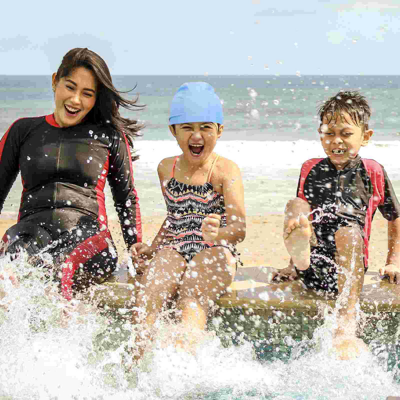 Σιλικόνη μαγιό Παιδικό Κεφάλι για Άντρες Καρτούν Καπέλο Προστατευτικό Κεφαλής Ζώων Σχεδιασμός Παιδικά Καπέλα Παιδικά Ελαστικά