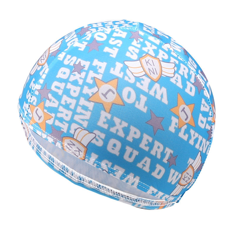 Παιδικό υφασμάτινο καπάκι κινουμένων σχεδίων για αγόρια για κορίτσια Ψηφιακή εκτύπωση Χαριτωμένο κάλυμμα κολύμβησης Άνετο καπέλο κολύμβησης υψηλής αναπήδησης