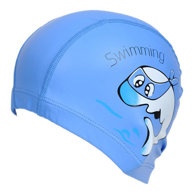 Laste ujumismütsid Multifilmi PU-kattega ujumisriidemüts Elastne Veekindel Pehme Mugav Keskkonnasõbralik Naiste Aksessuaarid