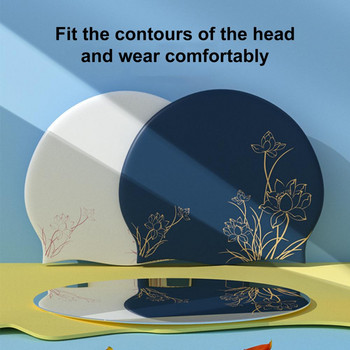 Практична шапка за плуване Изящен модел Шапка за плуване за възрастни Ултралека многофункционална дълга къса коса Дамска спортна шапка за плуване