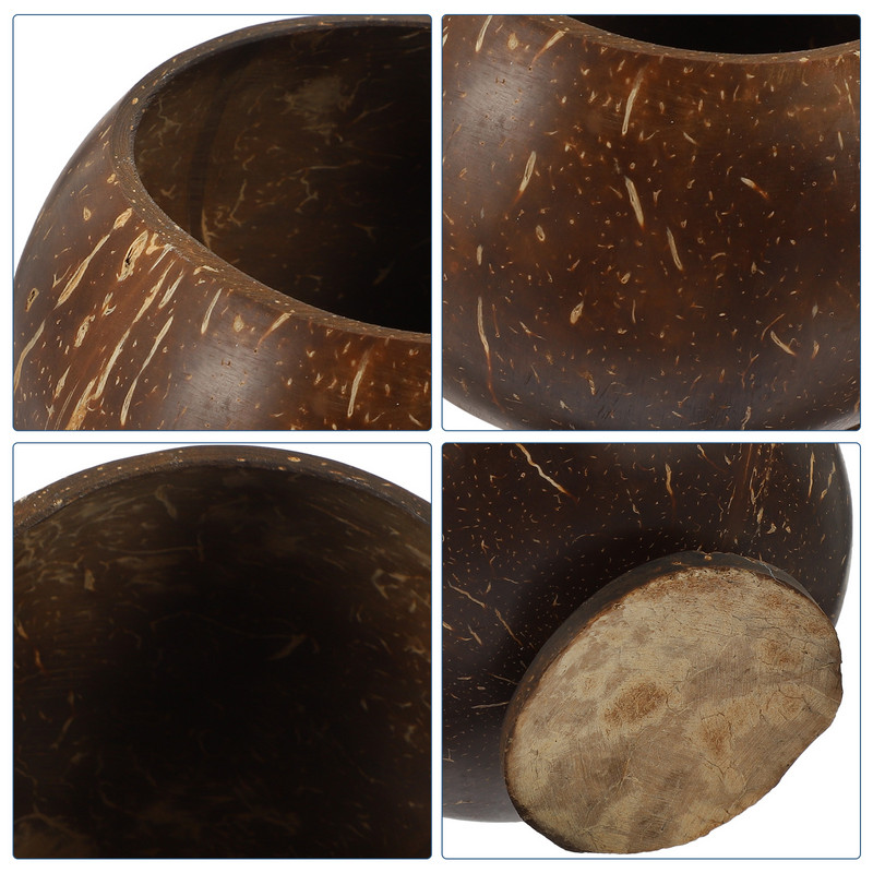 Kookoskoorega kauss Kookospähklid Toit Kookoskoorega tassid suupistete säilitusjook Väike