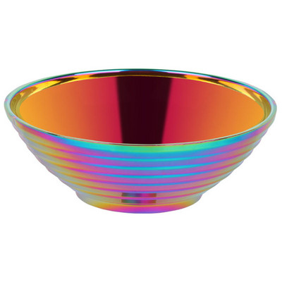 Apvalus dubuo su makaronais, dviejų sluoksnių nuo nuplikimo indai, skirti karštam puodo padažui, sriubai, ryžiams, dideliam rameno dubeniui, nerūdijančio plieno dubuo