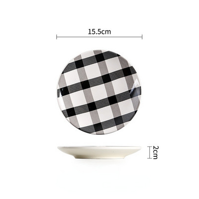 Söögitaldriku köögisöögiriistade komplekt Keraamilised lauanõud Serveerimissöögiriistade komplekt Õhtusöögitaldriku söögiriistade komplekt Geomeetrilise mustriga