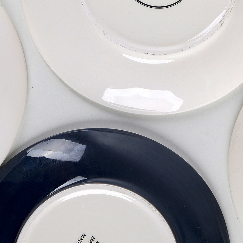 Söögitaldriku köögisöögiriistade komplekt Keraamilised lauanõud Serveerimissöögiriistade komplekt Õhtusöögitaldriku söögiriistade komplekt Geomeetrilise mustriga