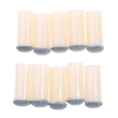 10 vnt. prisukami biliardo lazdos antgaliai ir snukerio lazdos pakeitimo dalys, taisymo įrankis, sportas, pramogos