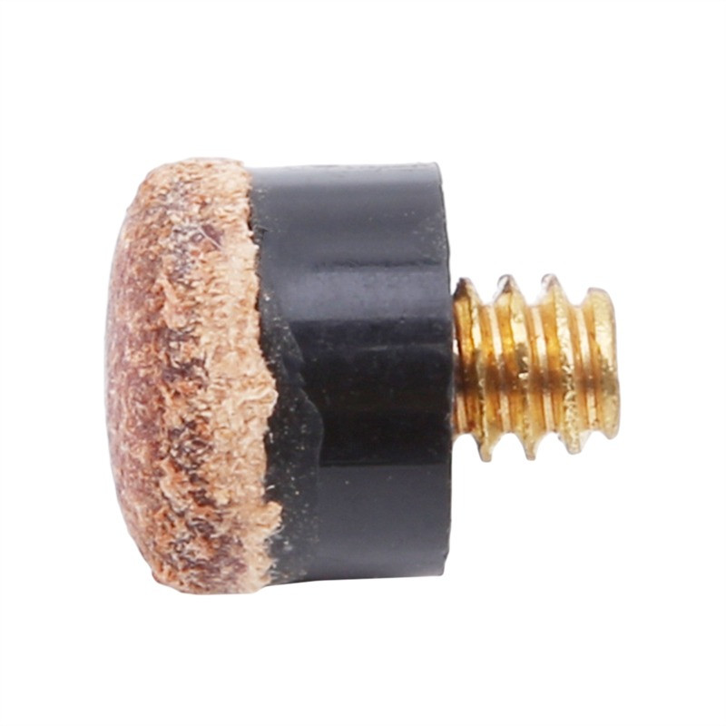 10 vnt. prisukami biliardo lazdos antgaliai ir snukerio lazdos pakeitimo dalys, taisymo įrankis, sportas, pramogos