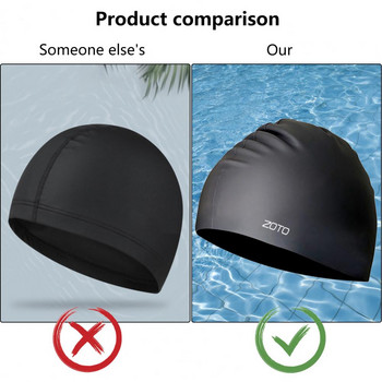 Комплект шапки за плуване Комплект 3D тапи за уши Плътен цвят против задушаване Универсална шапка за плуване с тапа за уши Костюм с щипка за нос